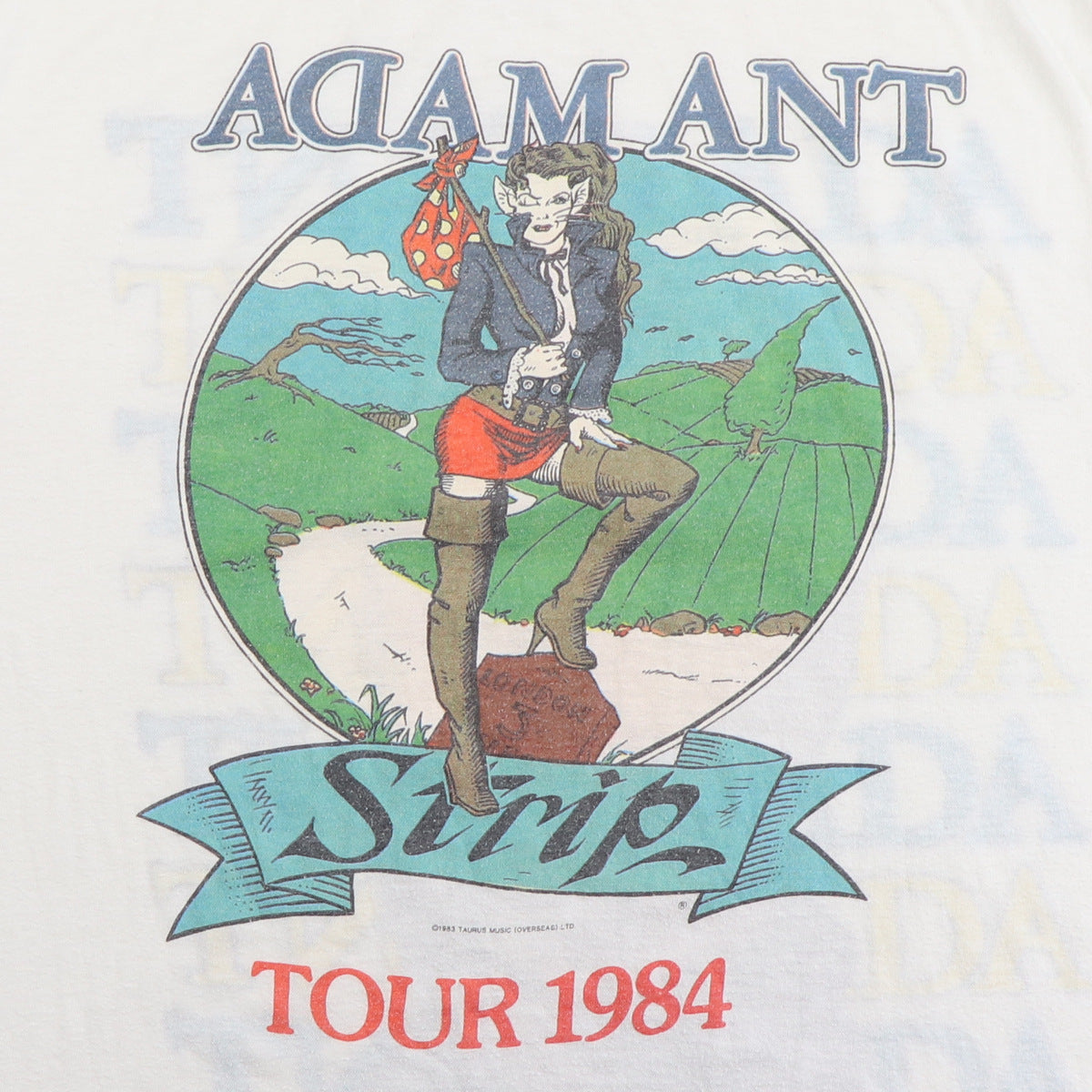 1984 Adam Ant Strip Tour Sleeveless Shirt