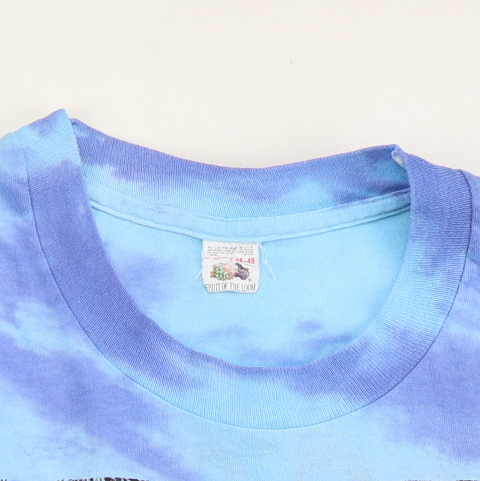 1991 Rod Stewart Vagabond Heart Tour Tie Dye Shirt