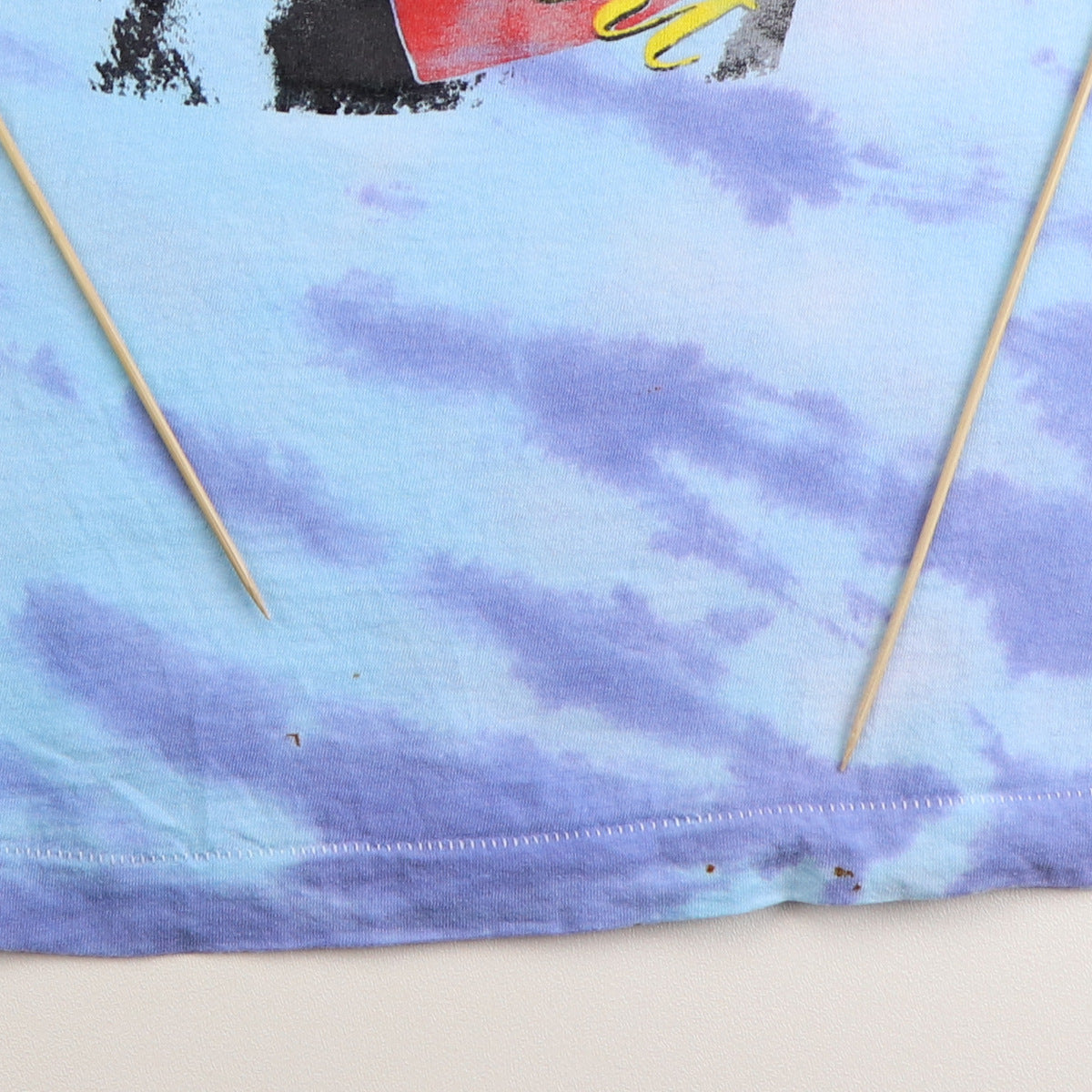 1991 Rod Stewart Vagabond Heart Tour Tie Dye Shirt