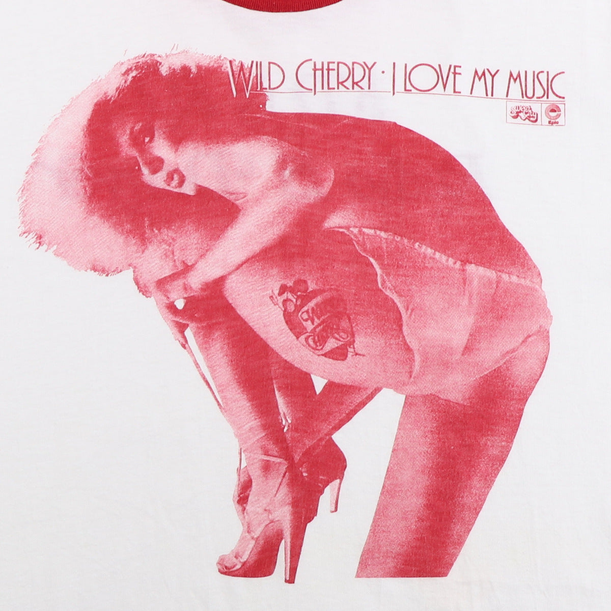 1978 Wild Cherry I Love My Music Promo Shirt