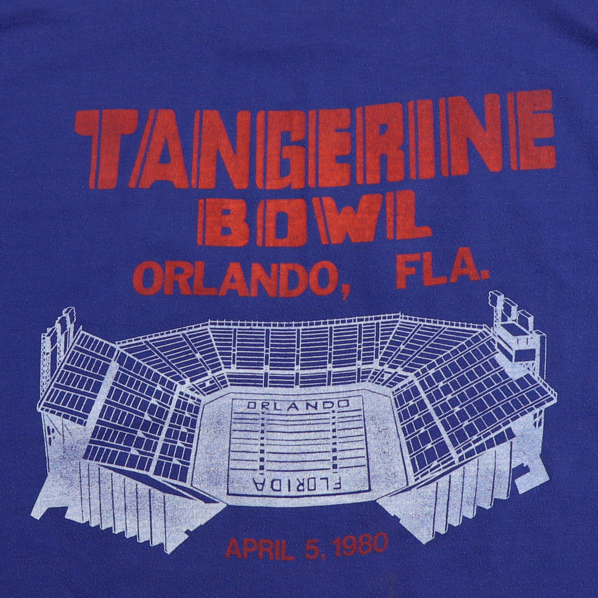 1980 Bob Seger Rock Superbowl Orlando Florida Concert Shirt