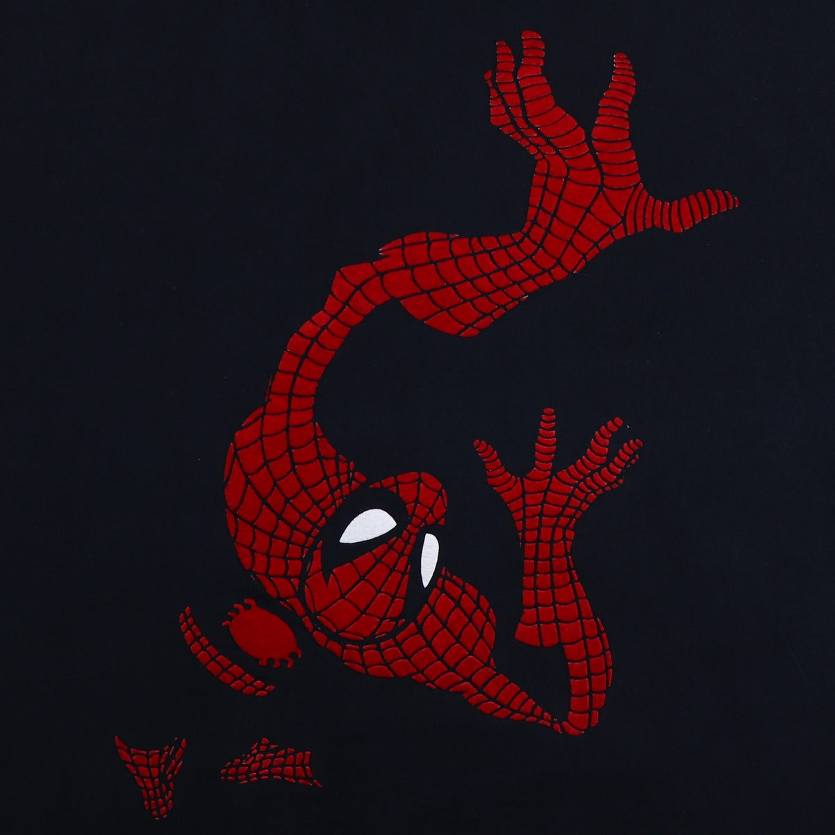1990s Spider-Man Marvel Comics Flocked Shirt