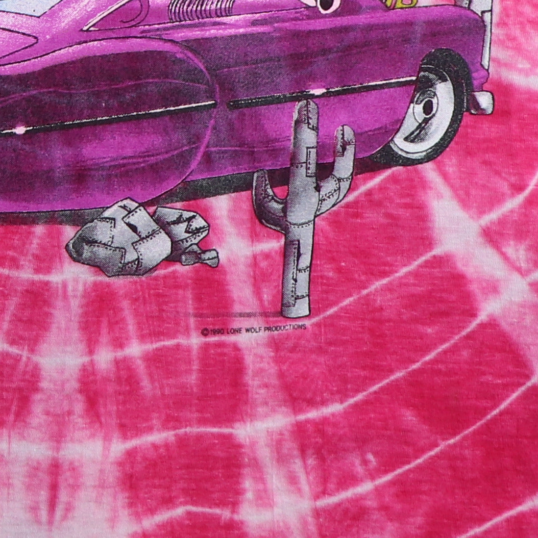 1991 ZZ Top Recycler Tie Dye Shirt