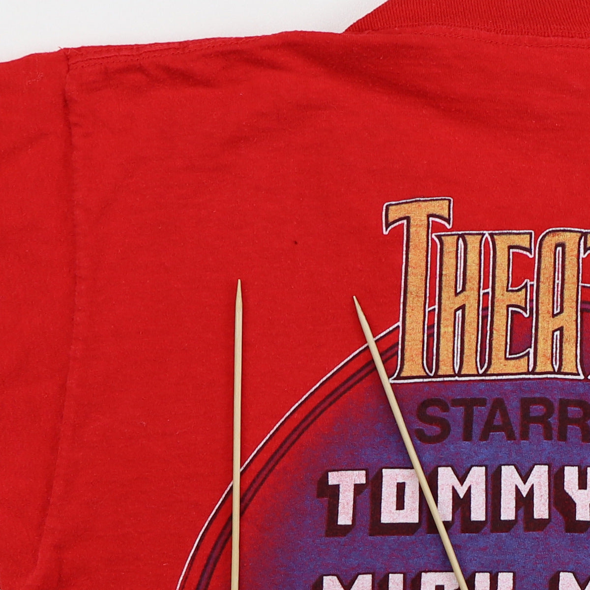 1985 Motley Crue Theatre Of Pain World Tour Shirt