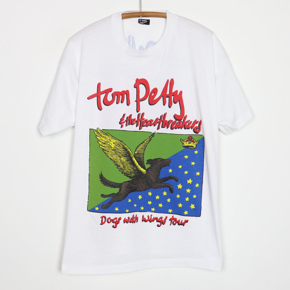1995 Tom Petty Dogs With Wings Tour Shirt