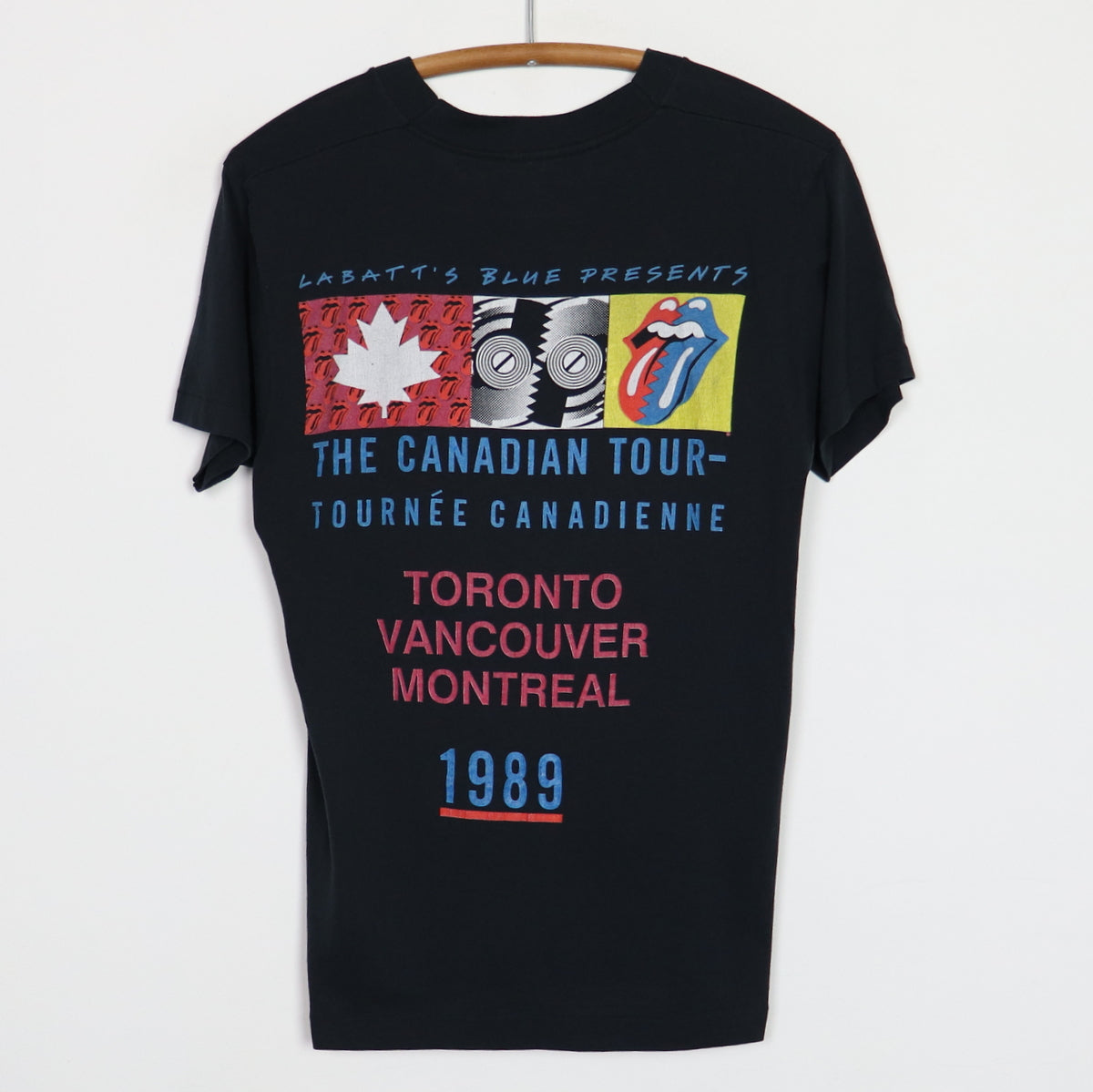 1989 Rolling Stones Steel Wheels Tour Shirt