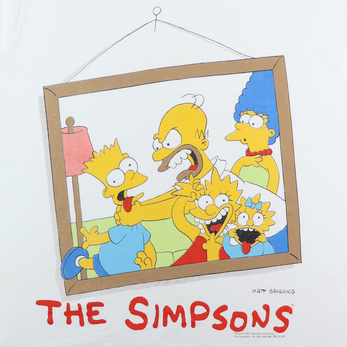 1990 The Simpsons Shirt