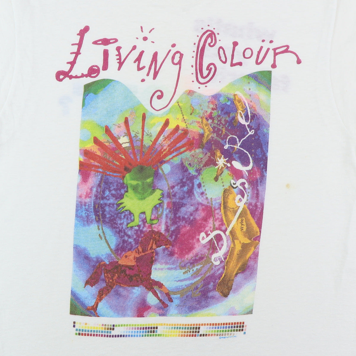 1988 Living Colour What's Your Favorite Colour Shirt