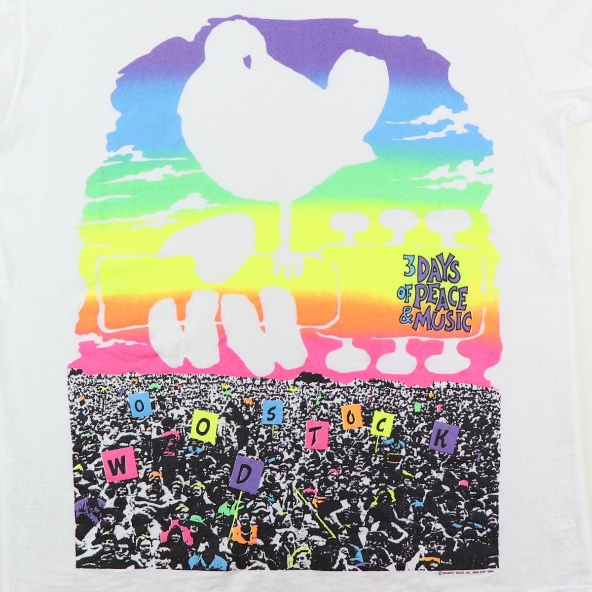 1989 Woodstock 20th Anniversary Shirt
