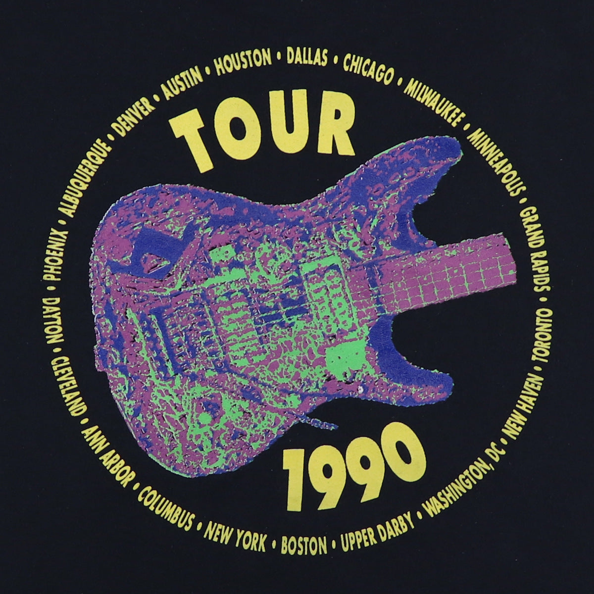 1990 Joe Satriani Tour Shirt