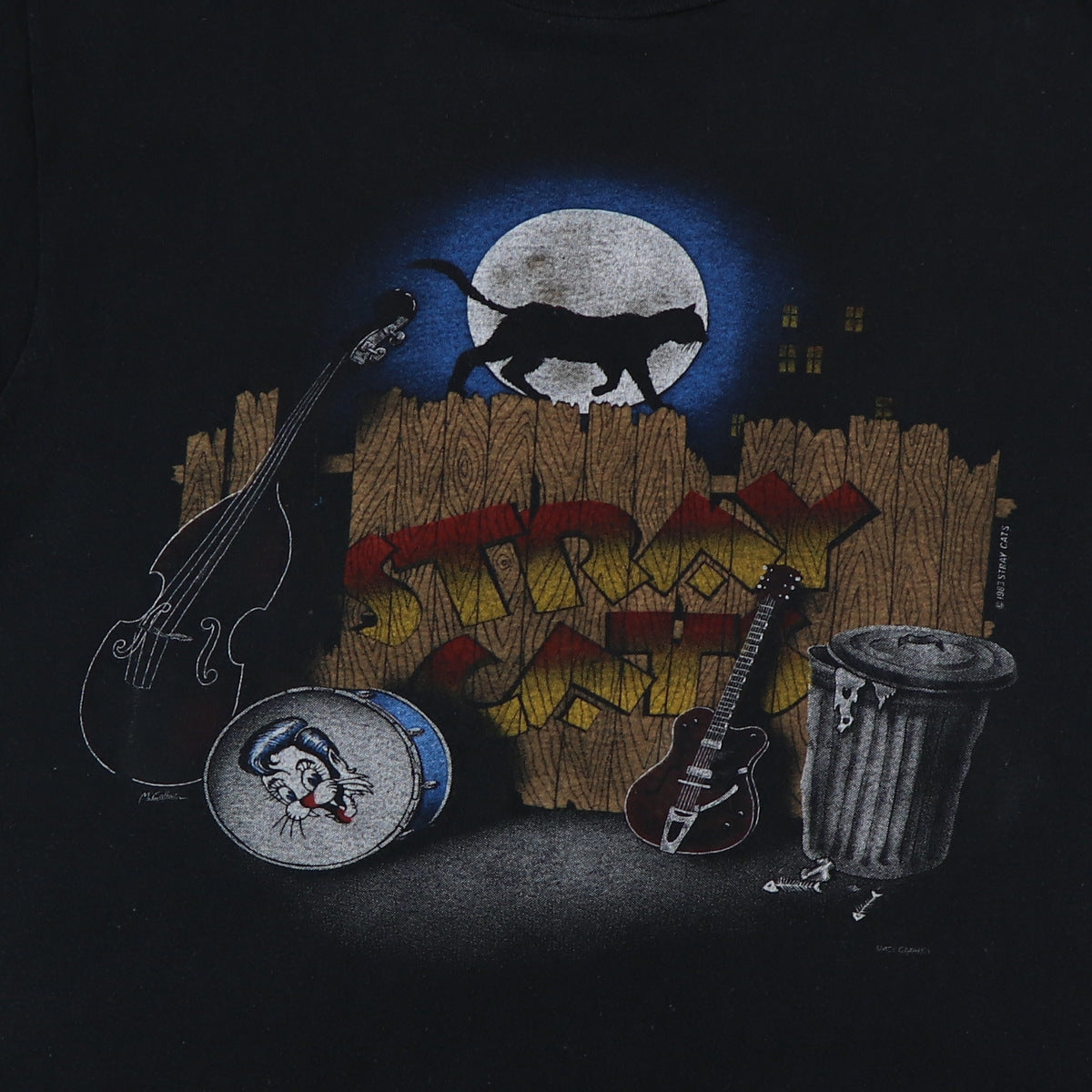 1983 Stray Cats Shirt