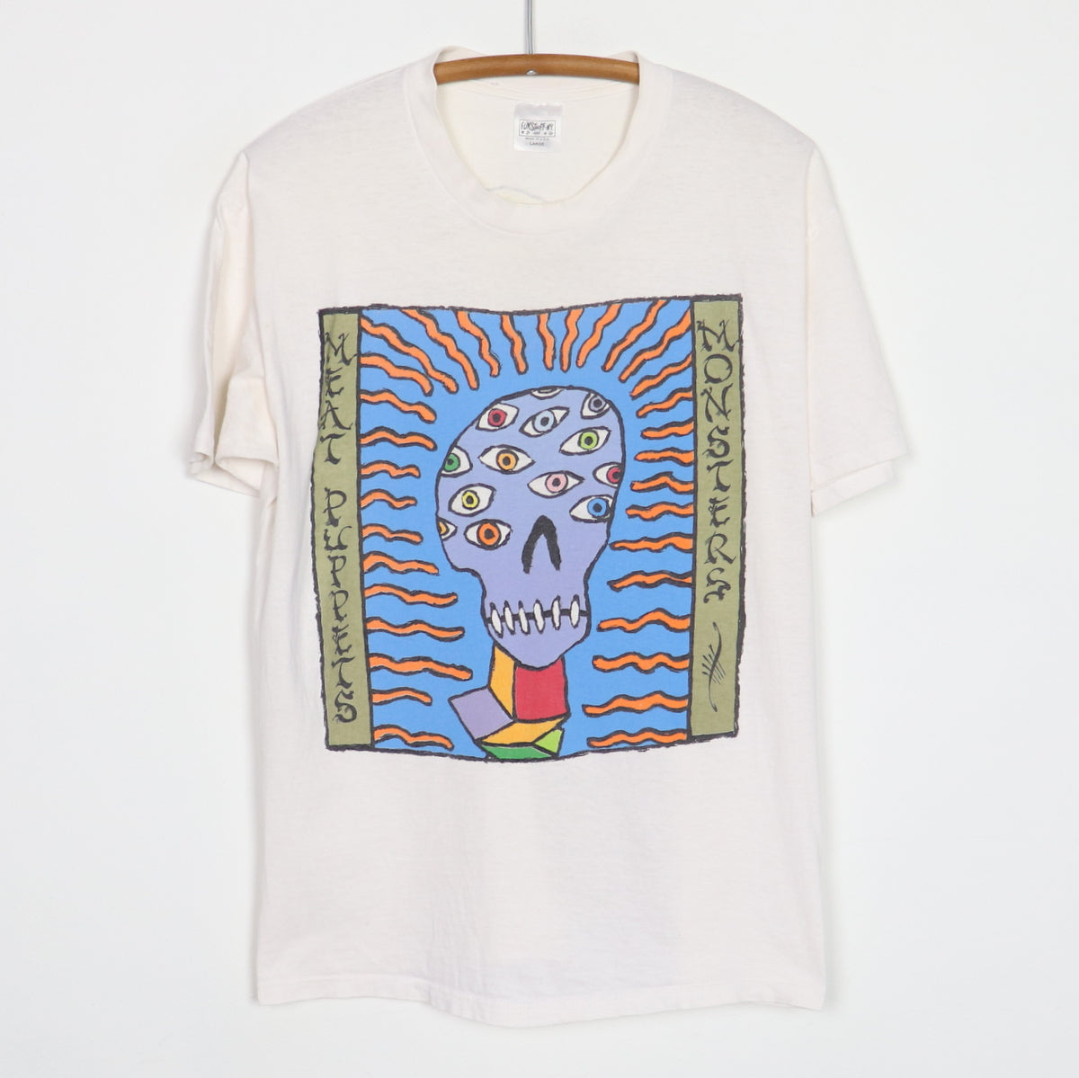 1989 Meat Puppets Monsters Shirt | Authentic Vintage Tee – WyCo