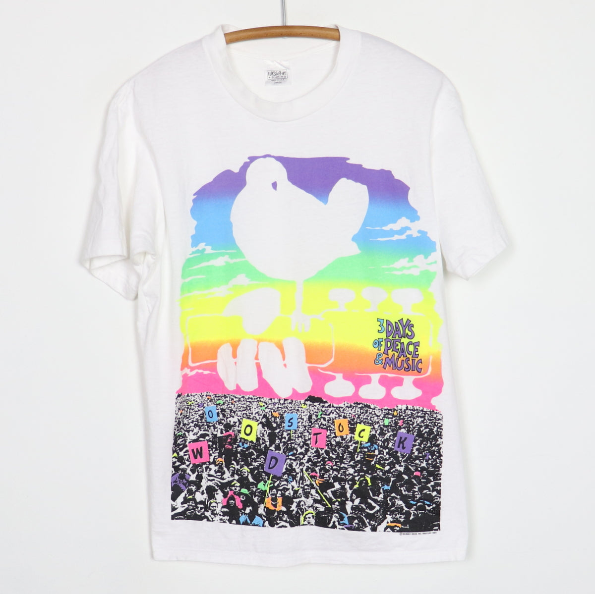 1989 Woodstock 20th Anniversary Shirt