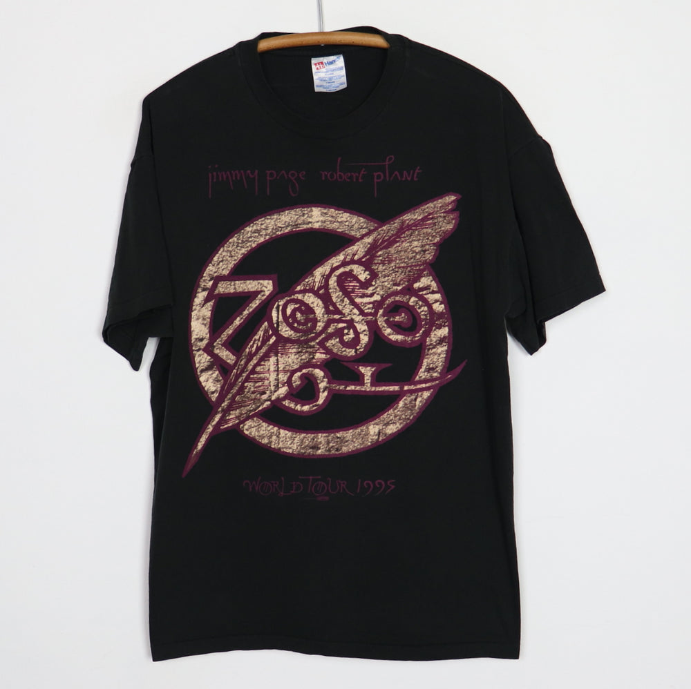 1995 Jimmy Page Robert Plant Zoso Tour Shirt