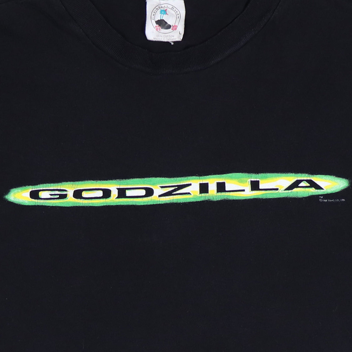 1998 Godzilla Movie Promo Shirt