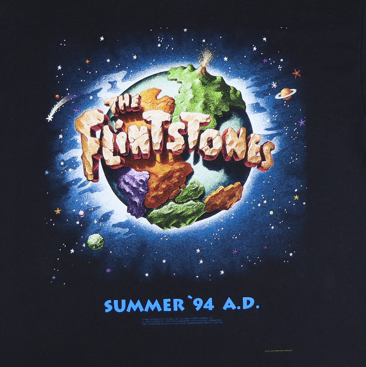 1994 The Flintstones Movie Promo Shirt