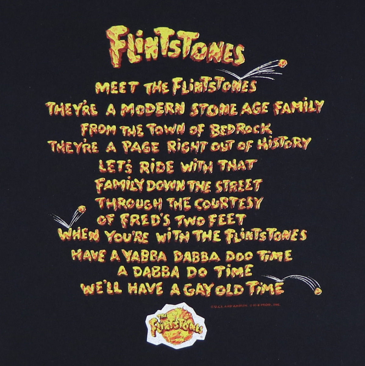 1994 The Flintstones Movie Promo Shirt