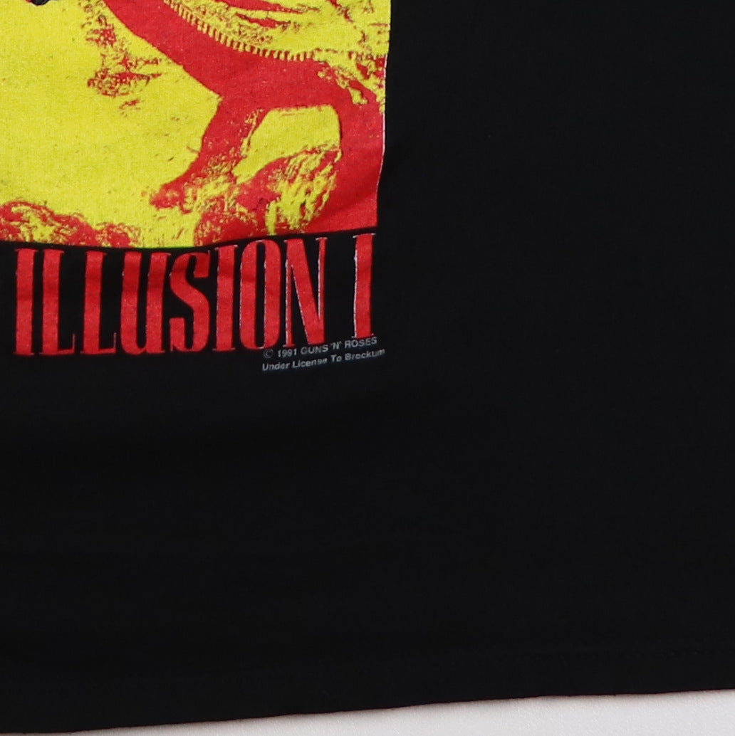1991 Guns N Roses Use Your Illusion Tour Shirt