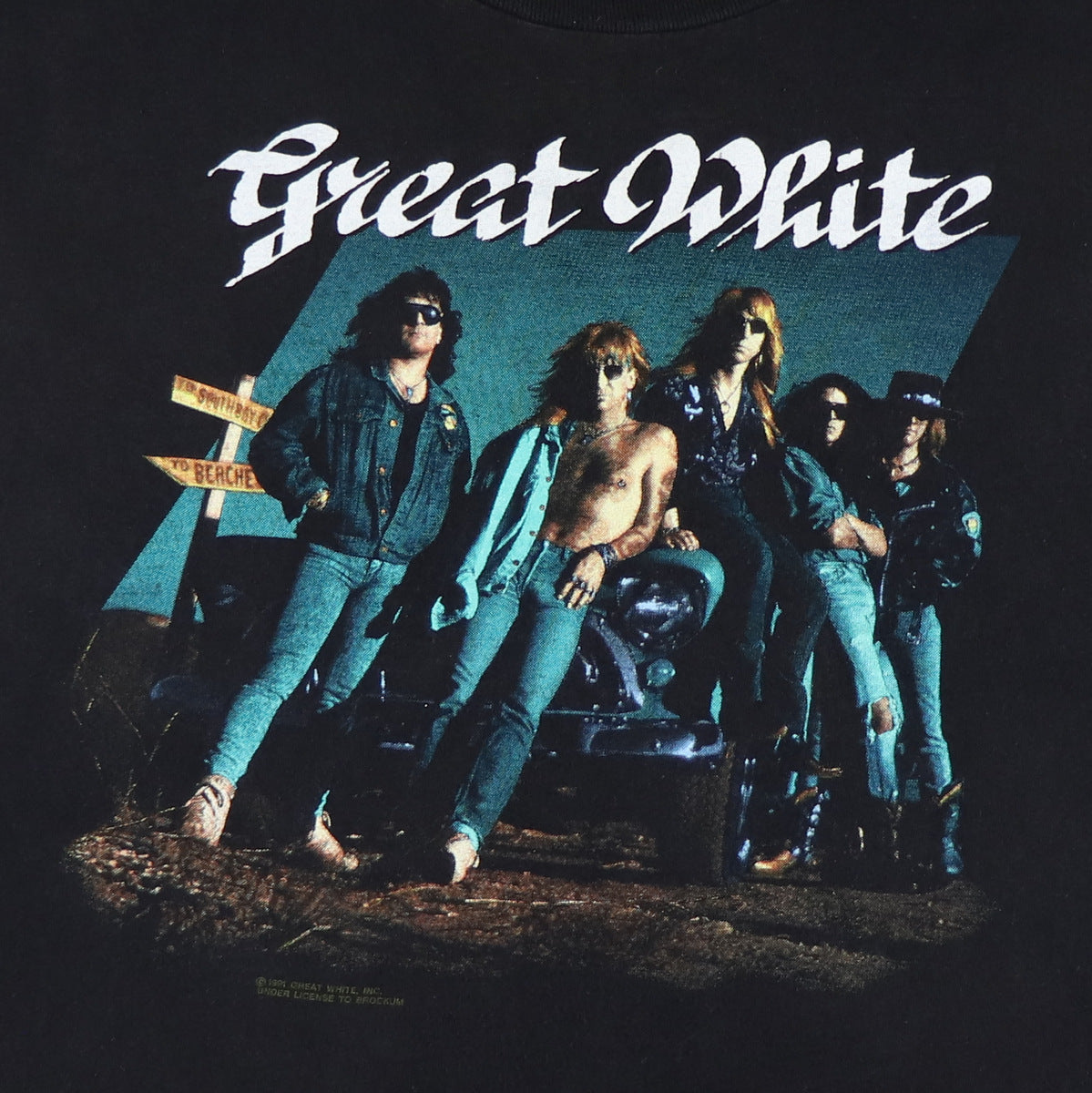 1991 Great White Tour Shirt