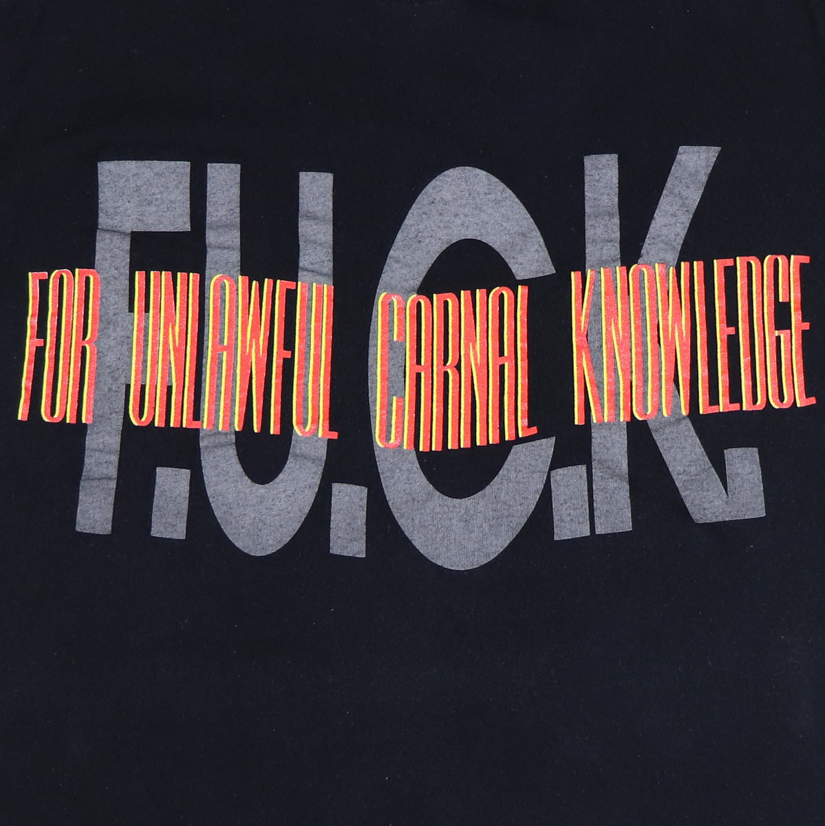 1991 Van Halen For Unlawful Carnal Knowledge Shirt