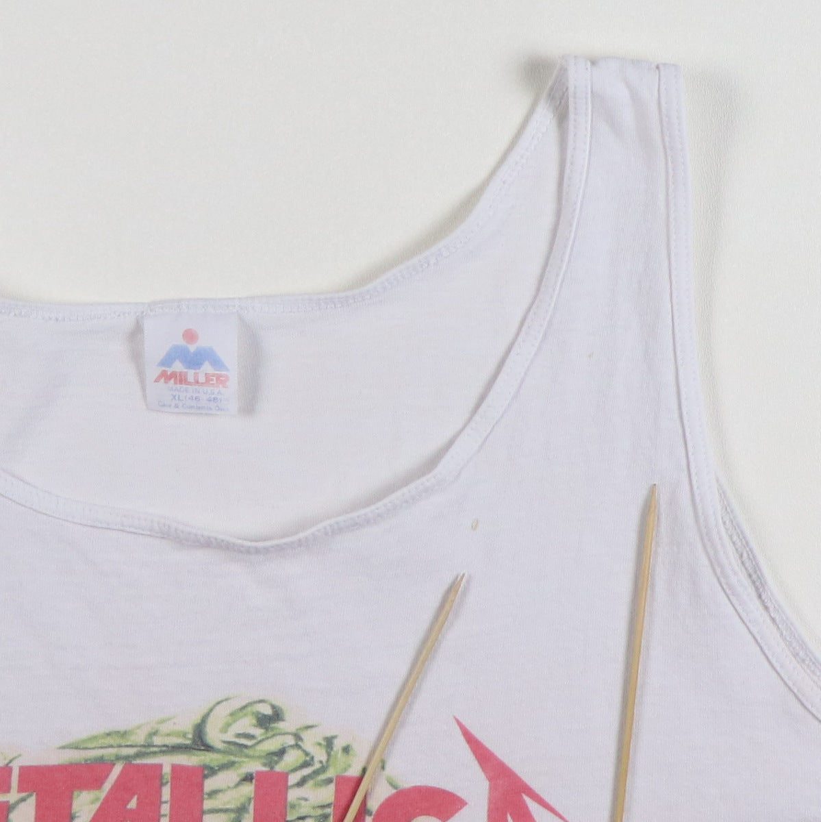 1988 Metallica And Justice For All Tank Top Shirt
