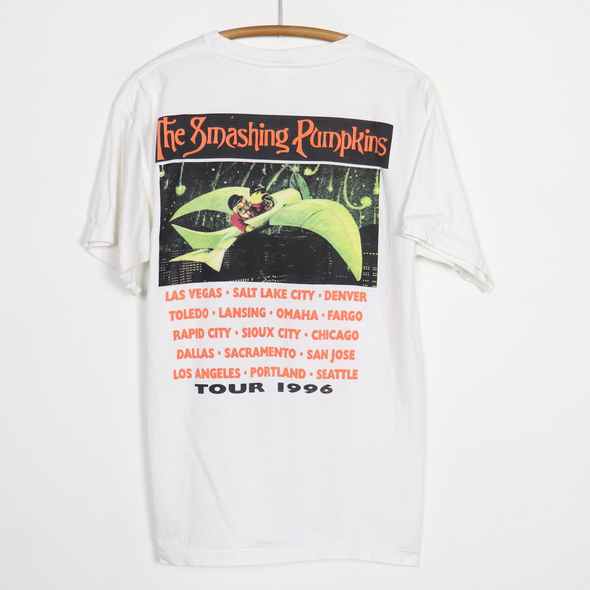 1996 Smashing Pumpkins Mellon Collie And The Infinite Sadness Tour Shirt