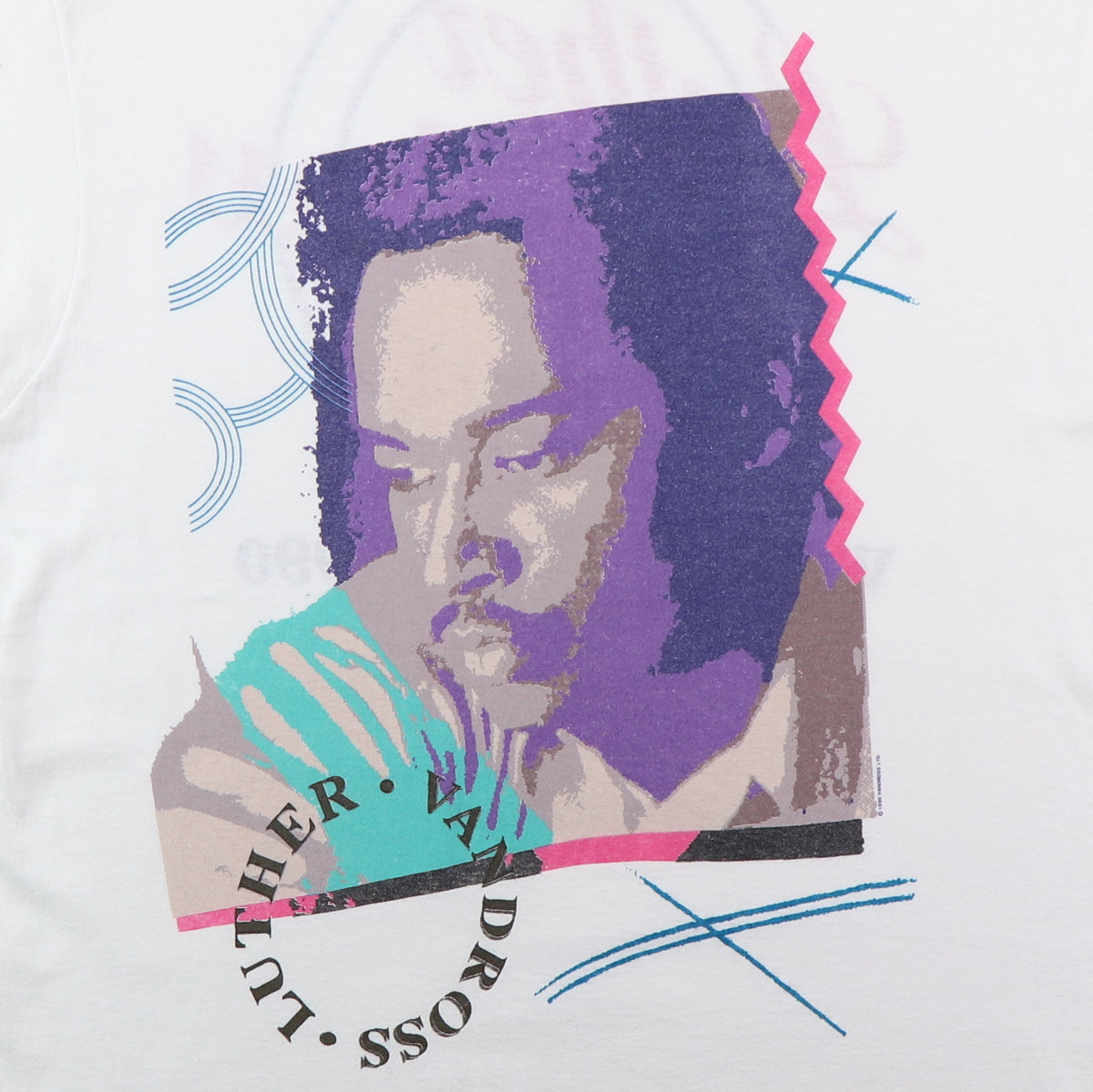 1990 Luther Vandross Here & Now World Tour Shirt