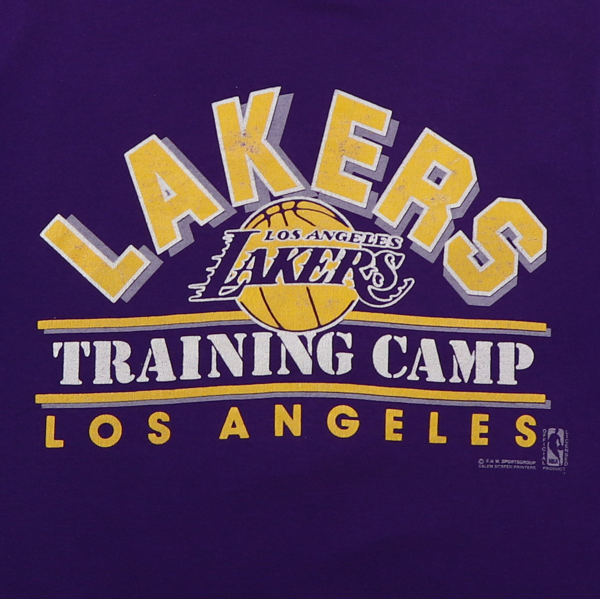 1980s Los Angeles Lakers Training Camp Shirt