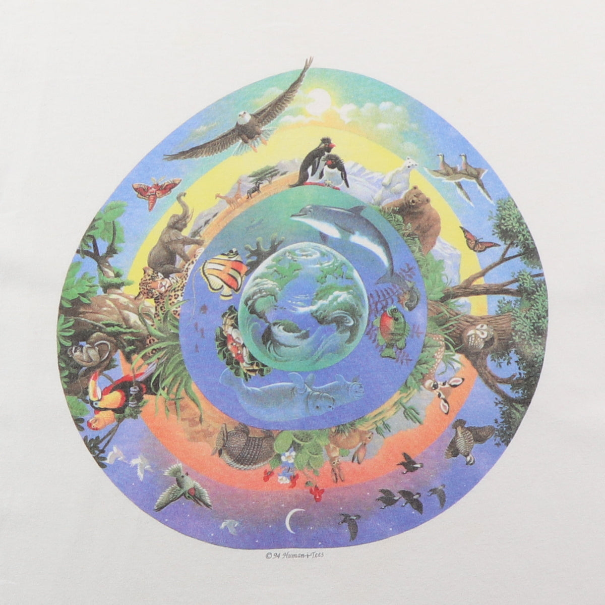 1994 Humanitees Environmental Awareness Shirt
