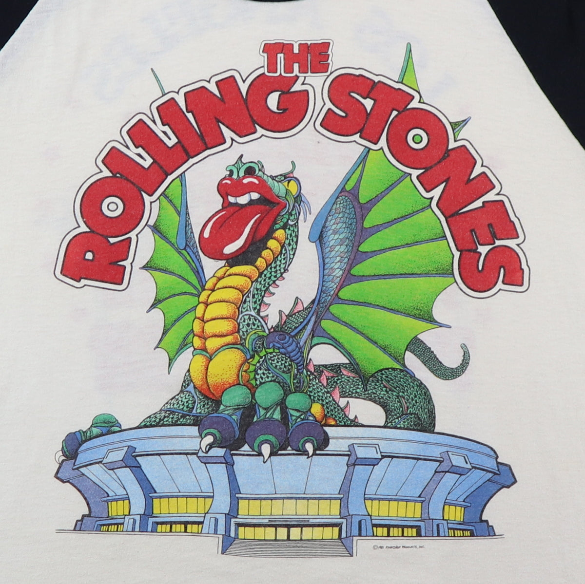 1981 Rolling Stones Los Angeles Concert Jersey Shirt
