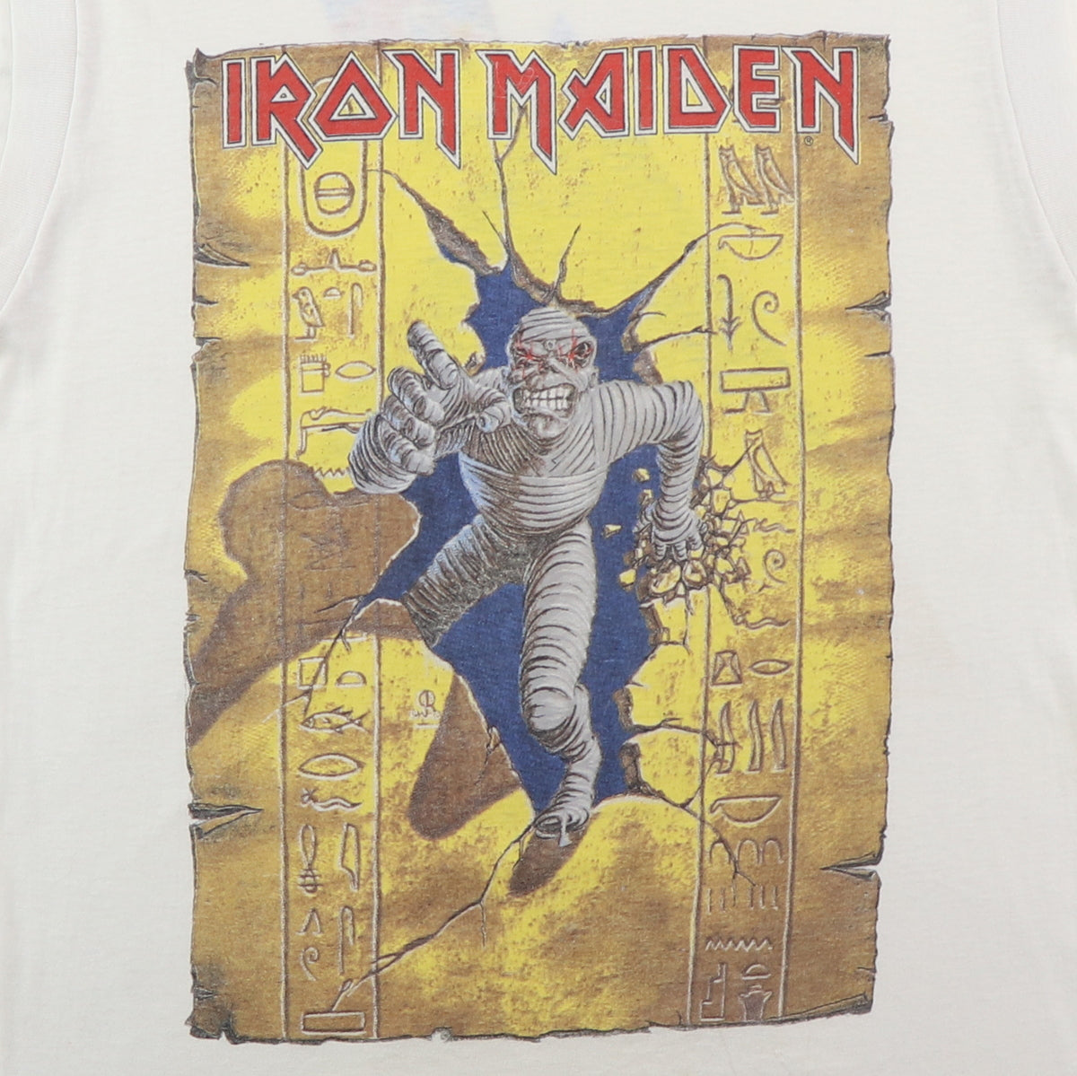 1985 Iron Maiden World Slavery Tour Sleeveless Shirt