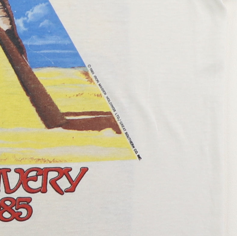 1985 Iron Maiden World Slavery Tour Sleeveless Shirt