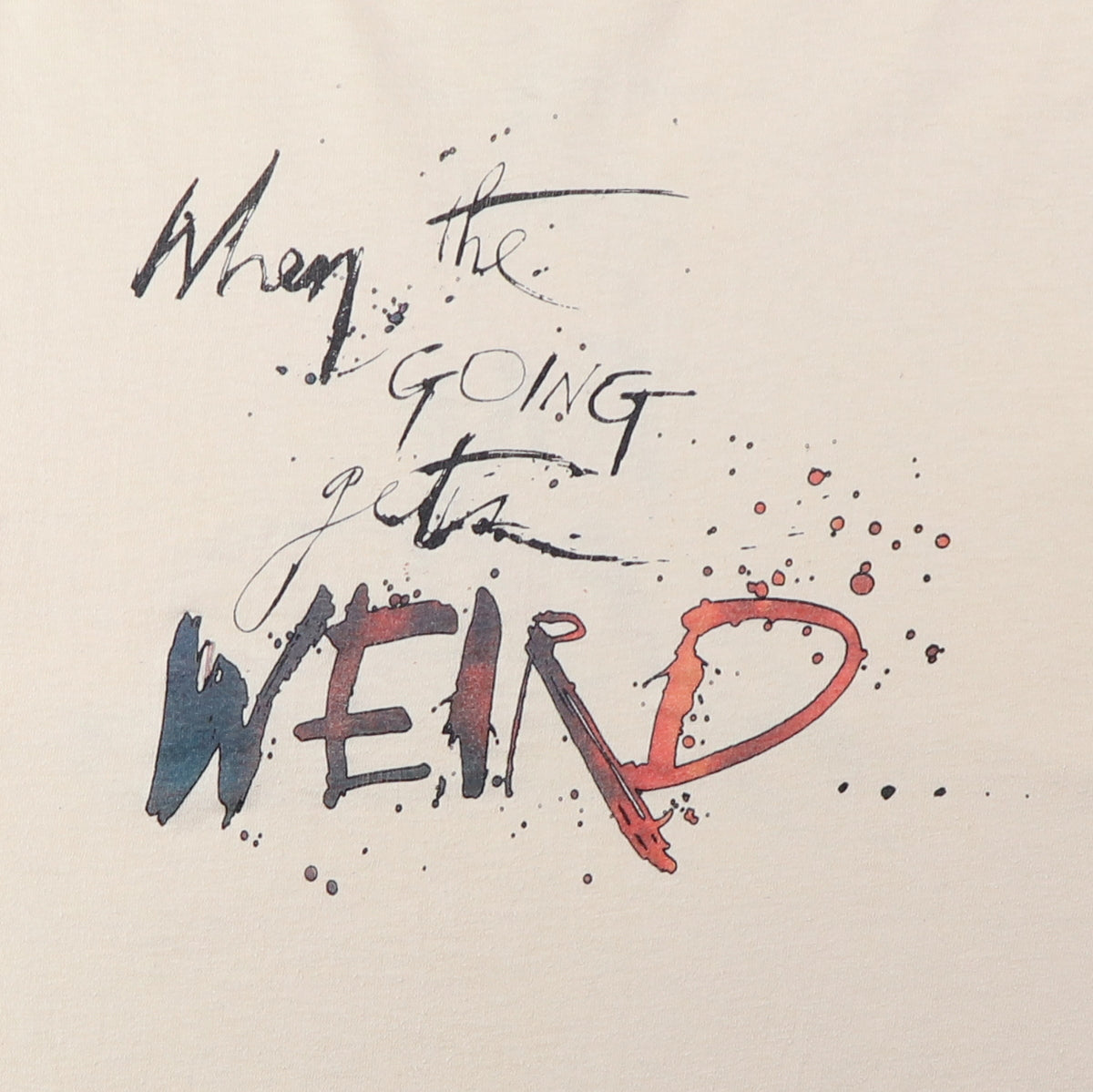 1983 Hunter S Thompson When The Going Gets Weird Ralph Steadman Shirt