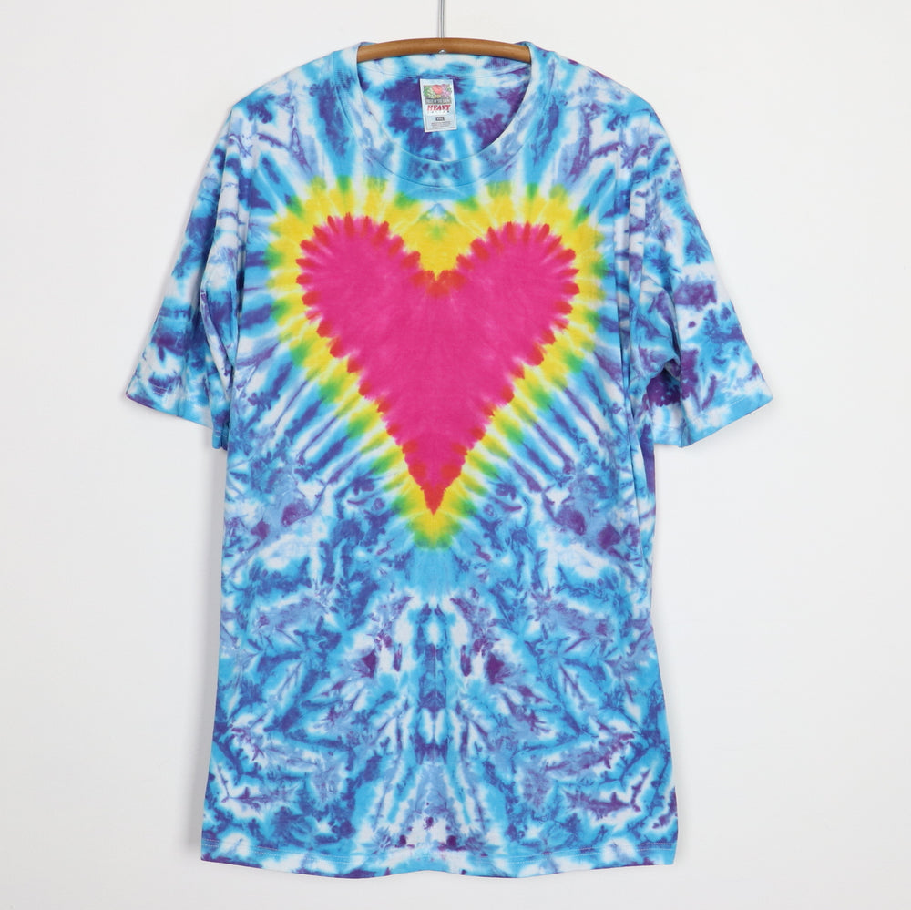 1990s Heart Tie Dye Shirt