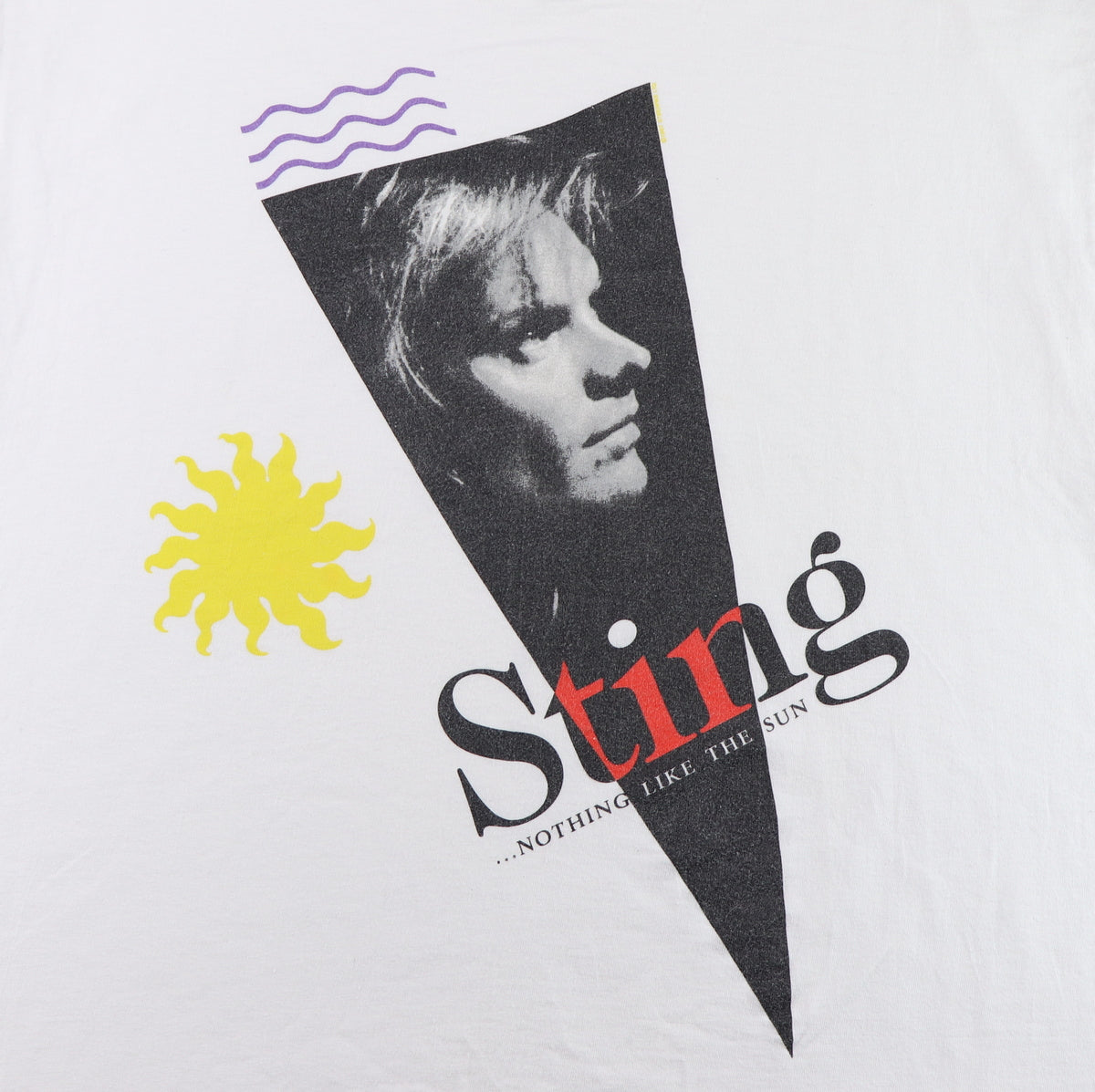 1987 Sting Nothing Like The Sun Shirt