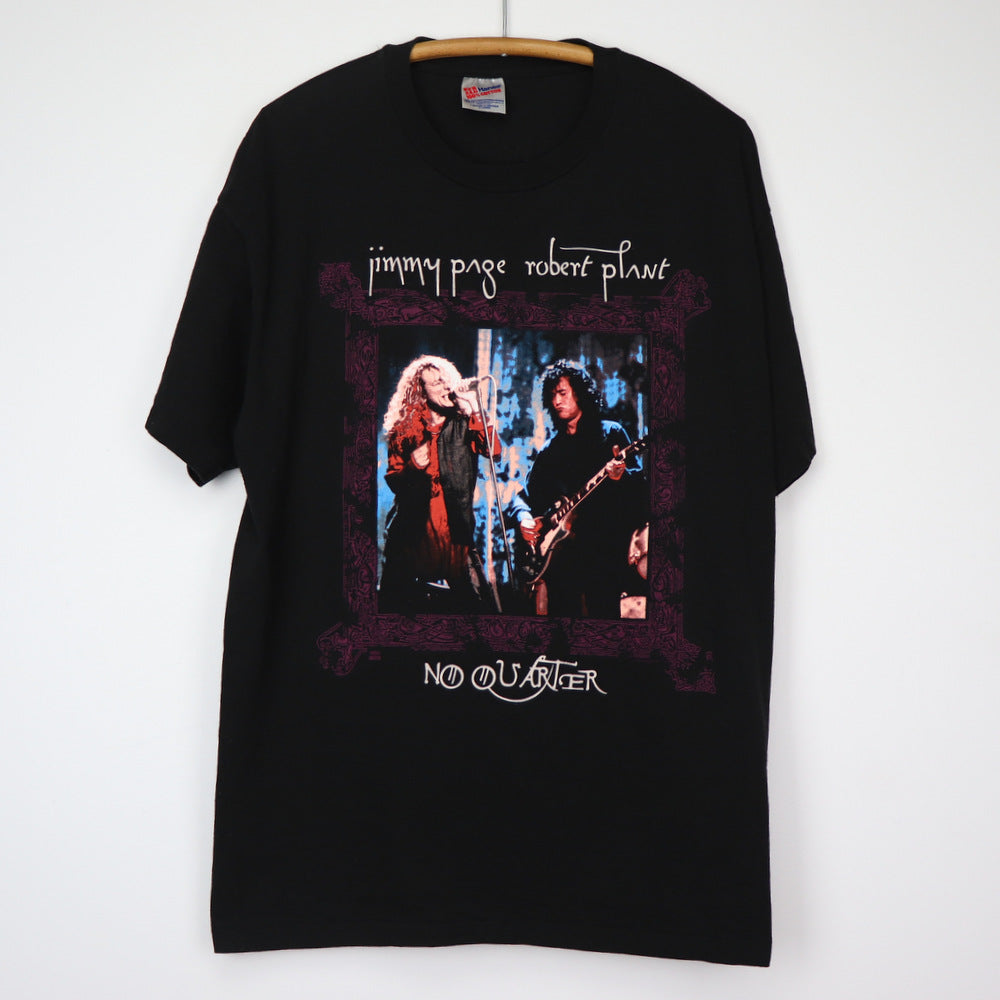 1995 Jimmy Page Robert Plant No Quarter World Tour Shirt