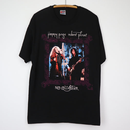 1995 Jimmy Page Robert Plant No Quarter World Tour Shirt