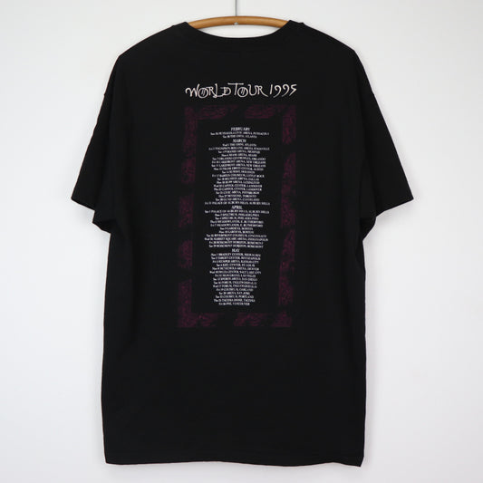 1995 Jimmy Page Robert Plant No Quarter World Tour Shirt