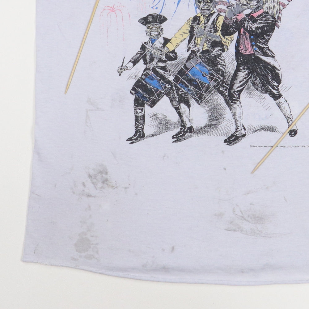 1985 Iron Maiden 4th Of July Concert Jersey Shirt