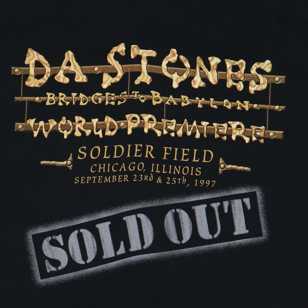 1997 Rolling Stones Bridges To Babylon World Premier Concert Shirt