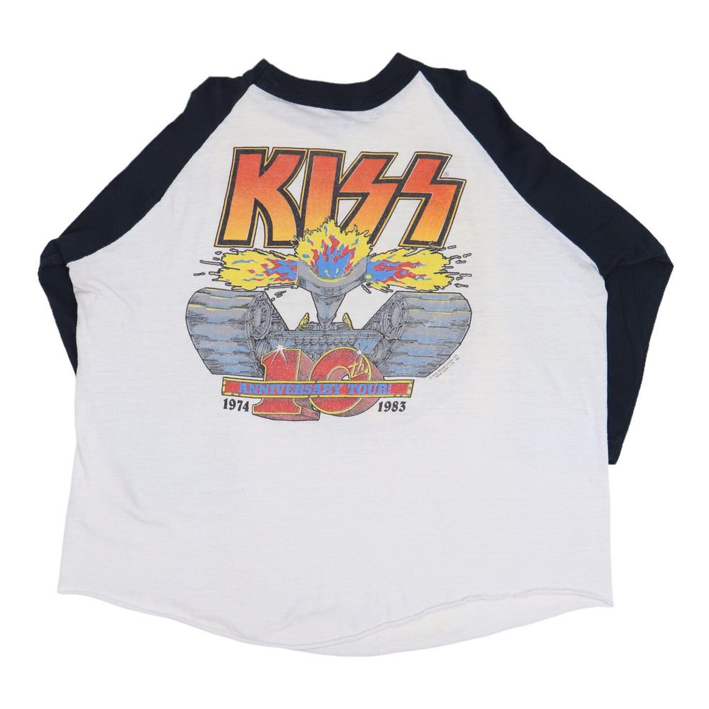 1982 Kiss 10th Anniversary Tour Jersey Shirt