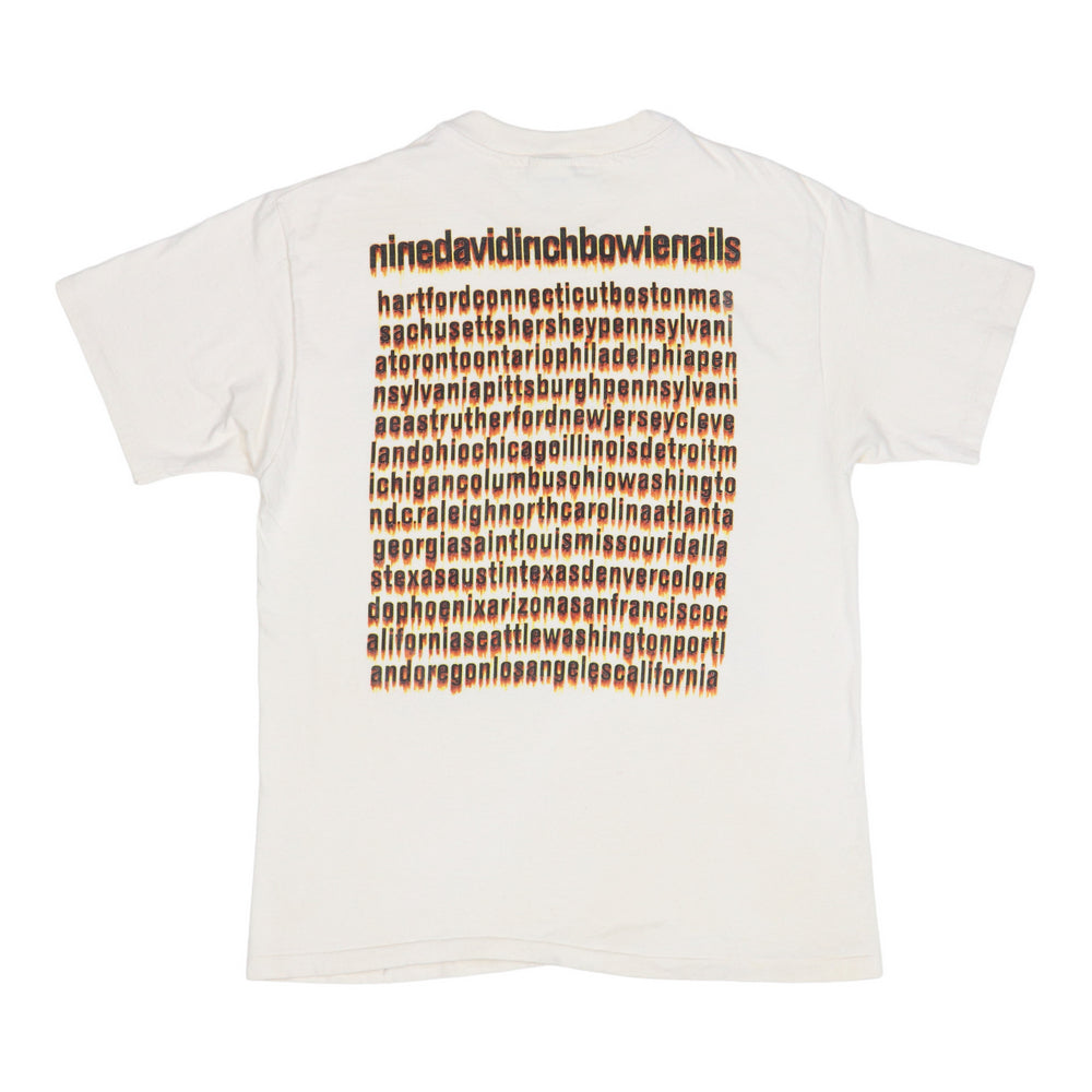 1995 David Bowie Nine Inch Nails Tour Shirt