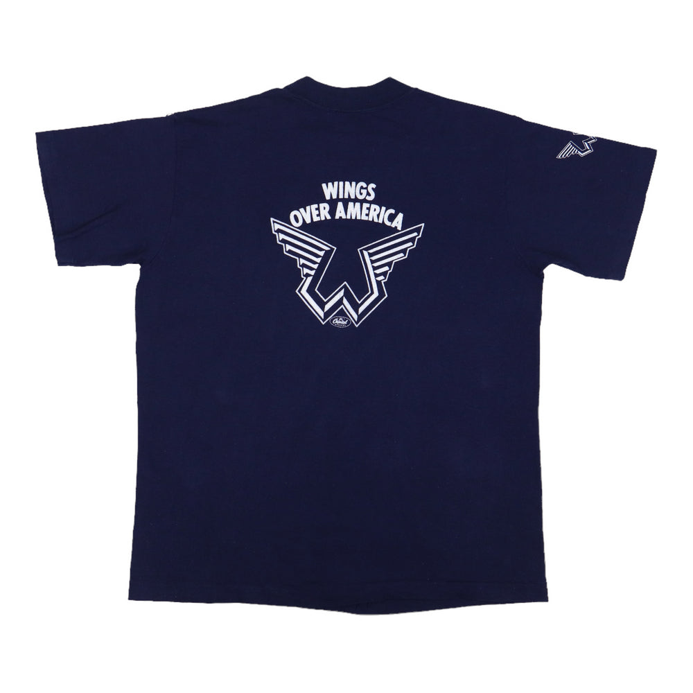 1976 Wings Over America Capitol Records Promo Shirt
