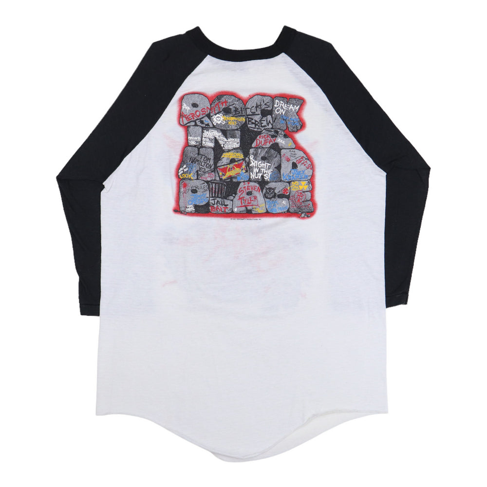 1982 Aerosmith Rock In A Hard Place Jersey Shirt