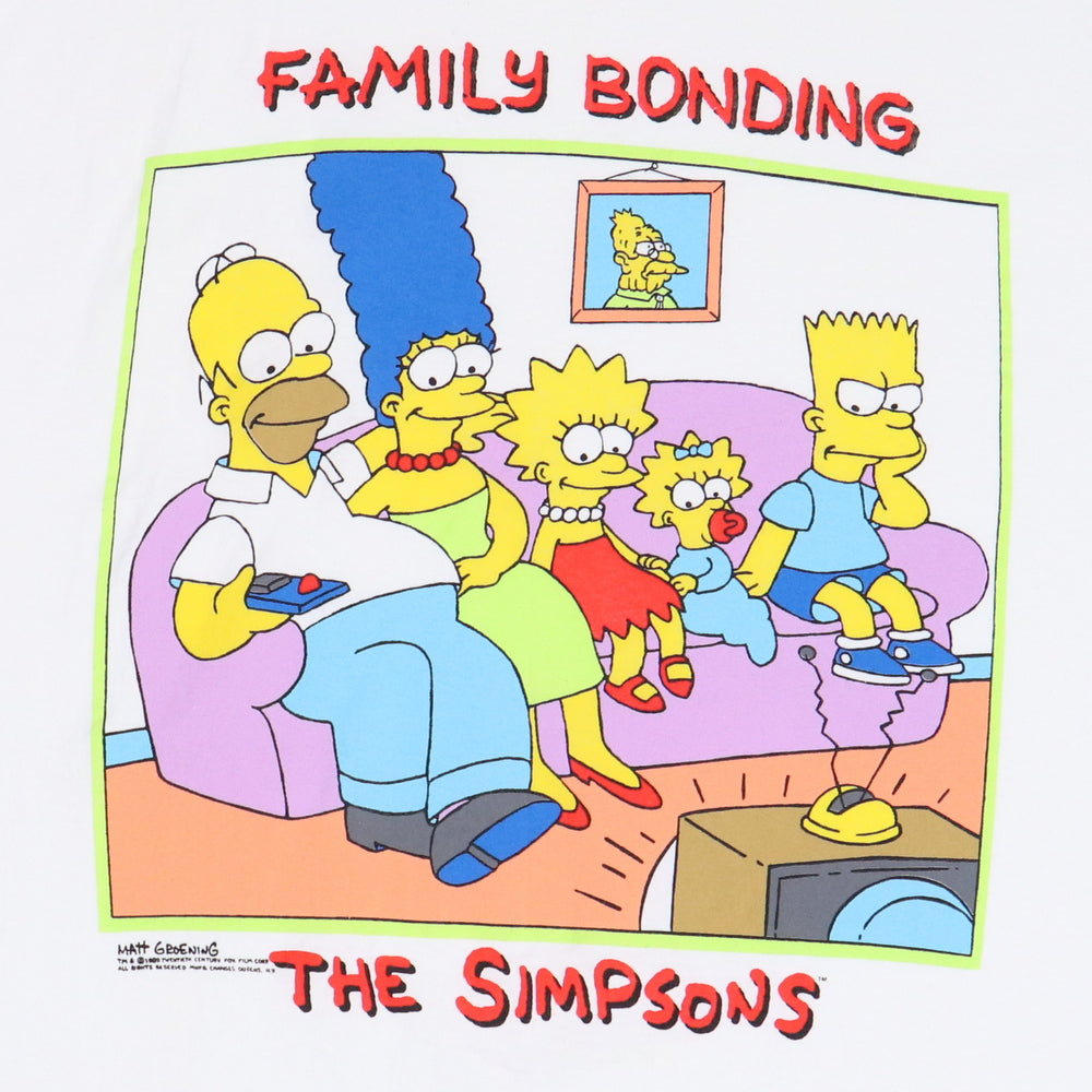 1989 The Simpsons Family Bonding Shirt