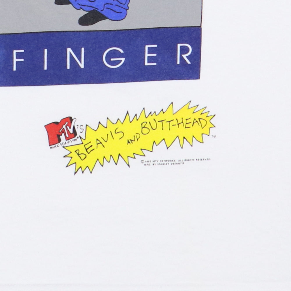 1995 Beavis and Butthead Tommy Pullmyfinger MTV Shirt
