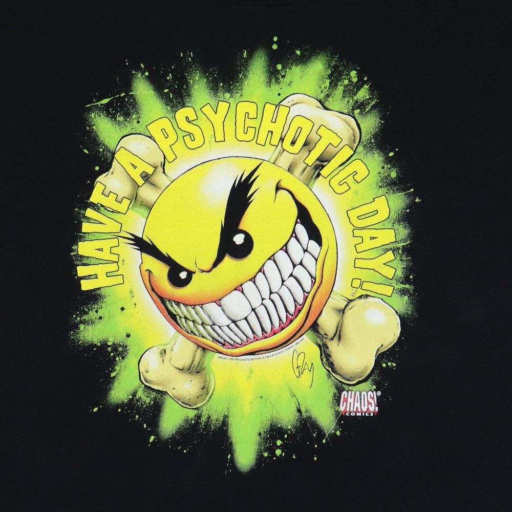 1998 Chaos Comics Have A Psychotic Day Shirt