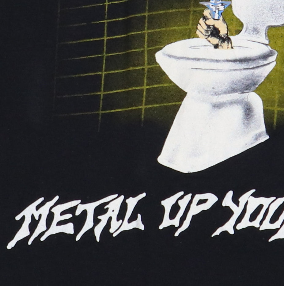 1985 Metallica Metal Up Your Ass Glow In The Dark Shirt