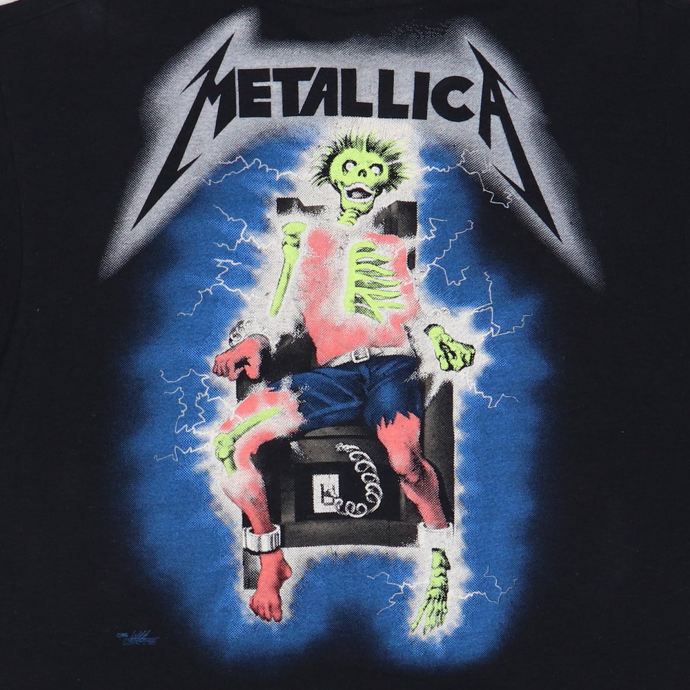 1985 Metallica Metal Up Your Ass Glow In The Dark Shirt