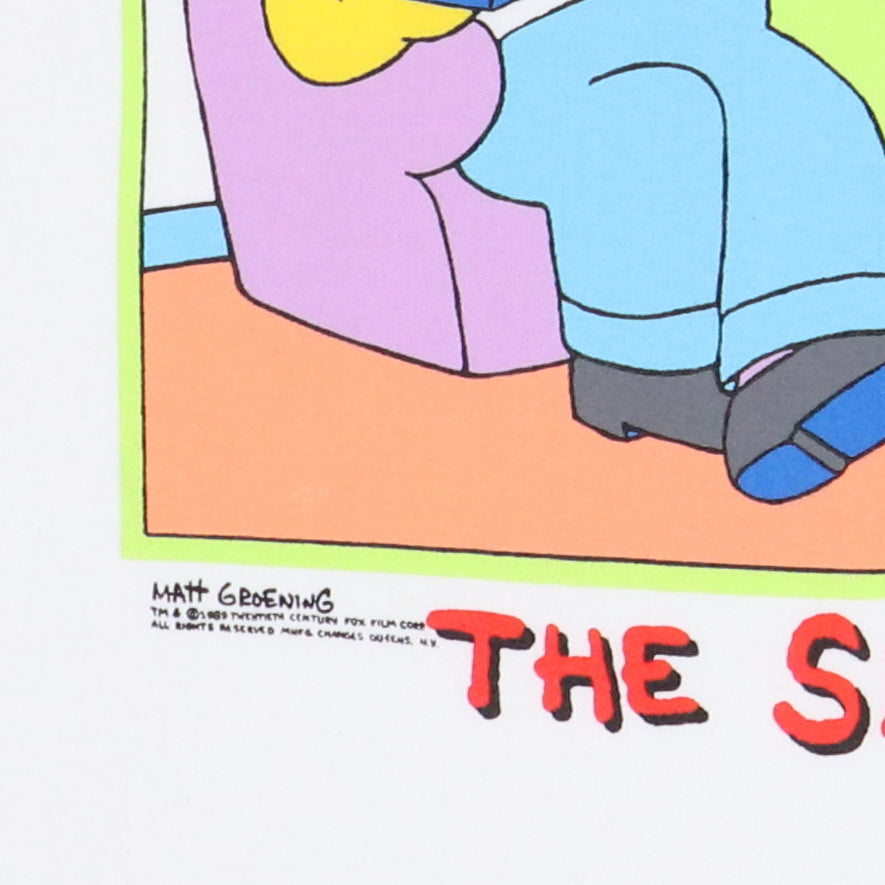 1989 The Simpsons Family Bonding Shirt